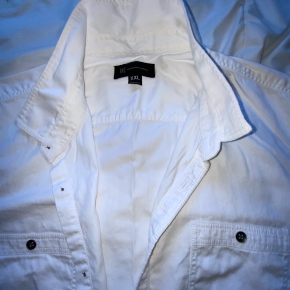 INC I International concepts means white cotton shirt. Size XXL - Picture 4 of 5